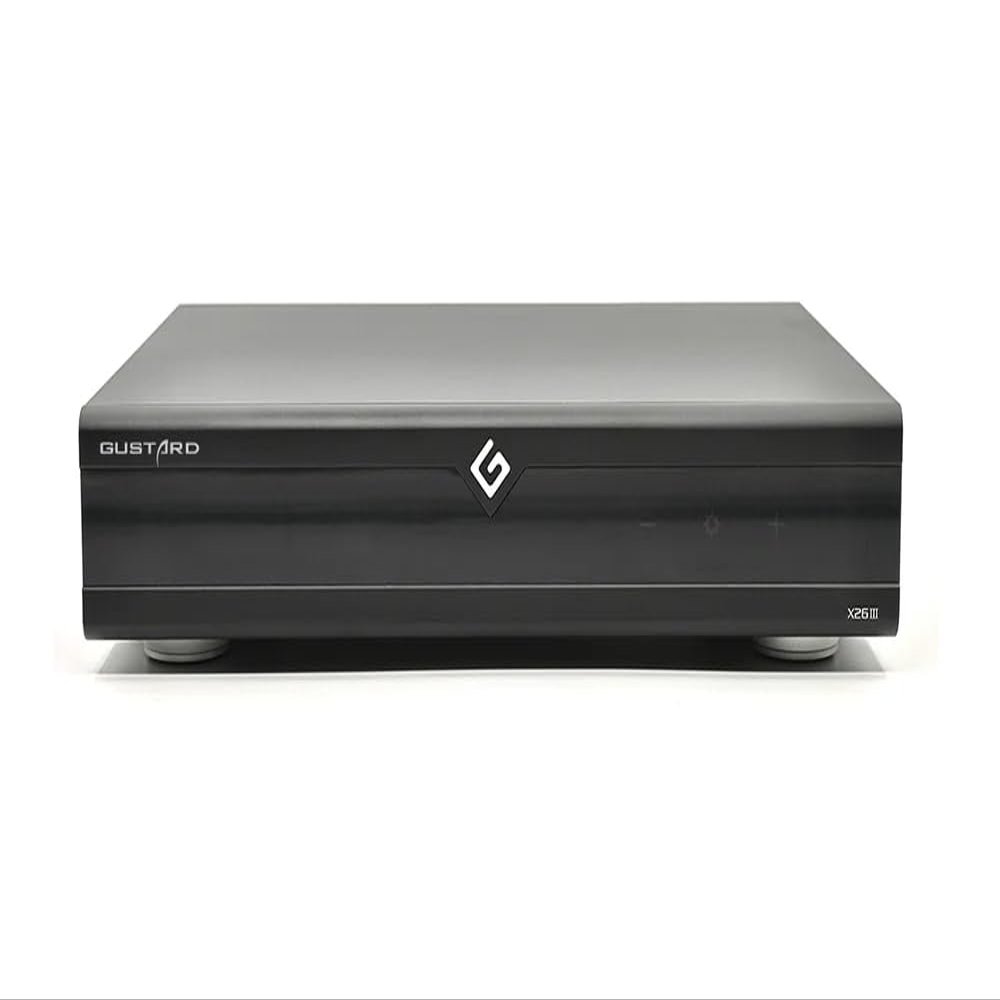 Gustard X26III Network Streamer ES9039SPRO Dual High-Performance DAC Support DSD512&PCM768k (Black)