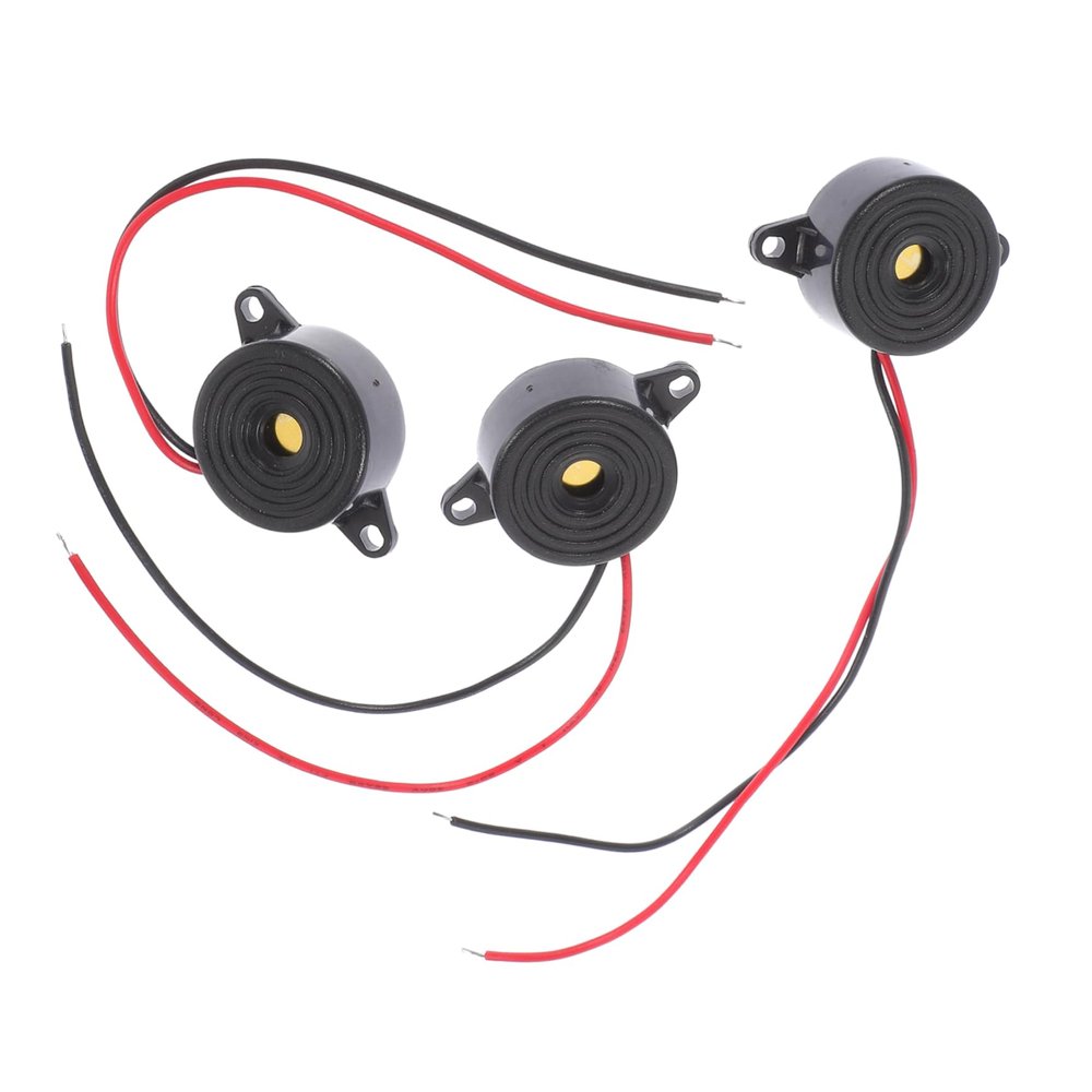 OKUMEYR 3pcs Continuous Active for Home Alarm Applications -b Pressure Sensor Low Waste High Pressure Sound Output Rated Voltage
