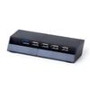 CAXUSD Port USB Expander Hub for Console Black Includes USB High-Speed Charging Led Indicator Compact for Gaming Accessories view 1