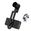 DirectNine Basics Microscope Phone Clip Adapter - 20mm Mounting Diameter - Black Plastic - LED Light - Suitable for Mobile Phones 55-90cm Width view 1