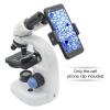 DirectNine Basics Microscope Phone Clip Adapter - 20mm Mounting Diameter - Black Plastic - LED Light - Suitable for Mobile Phones 55-90cm Width view 2