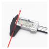 500Pcs/Bag Cable Ties 18 Colors Mixed Color 2.5mmx200mm Self-Locking Nylon Wire Cable Zip Ties Wire Fasten Cable Fasten Bandage(Grey 500pcs) view 3