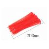 500Pcs/Bag Cable Ties 18 Colors Mixed Color 2.5mmx200mm Self-Locking Nylon Wire Cable Zip Ties Wire Fasten Cable Fasten Bandage(Grey 500pcs) view 4