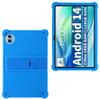 AKNICI Case for TECLAST P50 / TECLAST P50S Tablet 11 Inch, Soft Silicone Heavy Protective Cover with Adjustable Kickstand for TECLAST P50 / TECLAST P50S Tablet 11 Inch, Blue view 1