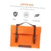 Bag for 14 Inch Laptops Simple Felt Case Handbag Style Sturdy Protective Case Brown view 4