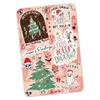Clear Back Cover Insert for Kindle | Bookish Kindle Case Decor | Spooky Christmas Kindle Insert for Clear Case | Booktok Gothic Holiday Stickers | Book Gifts Women (Kindle Basic 6") view 1