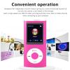 Portable MP3 Player, 7 Sound Effects, 8H Playback Sound Music Player Built in HD Speaker, Video, Ebook, Voice Recorder and More, Digital Video Music Player (Plus 8GB Card) view 3