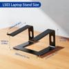 BESIGN LS03 Laptop Stand and LT05 Laptop Table view 4
