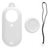 Acouto Silicone Cover for GO 3S, Full Coverage, Precise Fit, Great Heat Dissipation, Convenient Attachment, Tear Lanyard with Hollow Back for Carrying (White) view 1