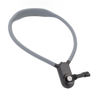 Action Camera Neck Mount Three Claw Adapter Base Silicone POV View Holder Action 5 Pro 3 Go 3S