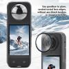 Acouto Action Camera Protective Lens Cover, 2PCS Lens Guard Cover for X4 Lens Protector Case Action Camera Accessories Protective Lens Cover Caps view 3