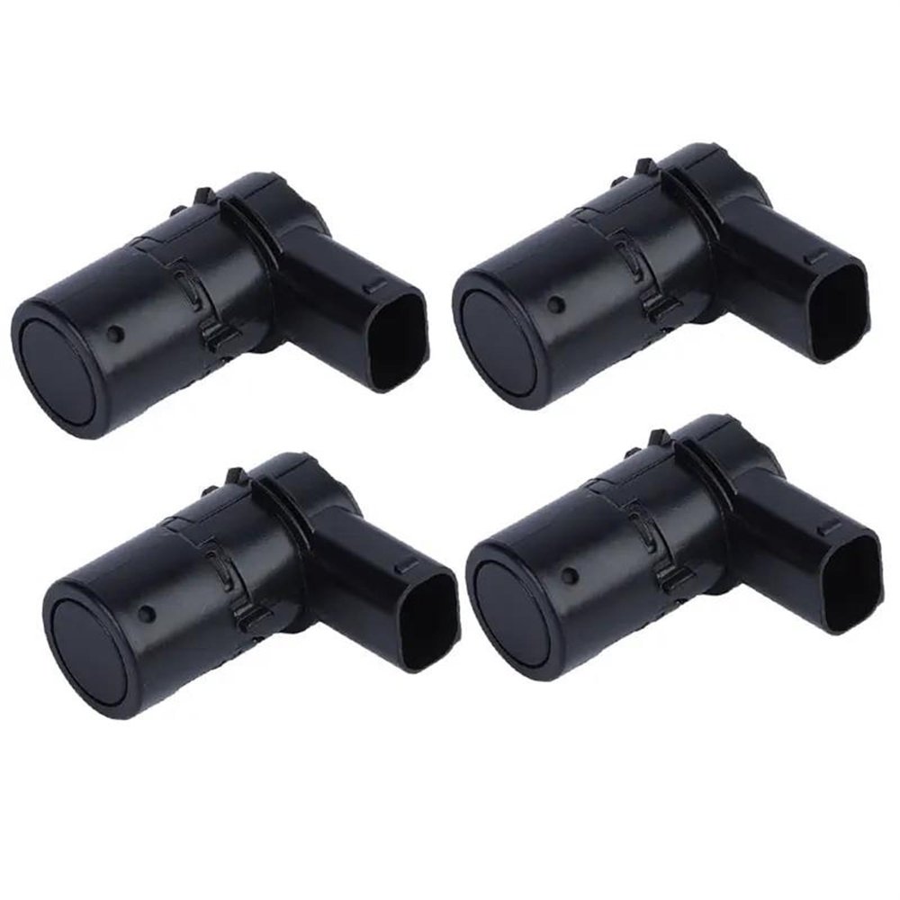 PDC Reverse Sensor for Peugeot 207 965384908 4PCS Car Parking Reversing Radar Sensor Car Reversing Radar Sensor Car Radar Detector Parking Sensor Connector(Gray)