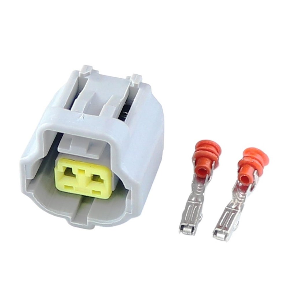 1/5/10/20 Sets 2 Pin 178390-1 178390-2 Auto Waterprof Connector 1.8 MM Car Socket p/Lug DJ70217Y-1.8-21(Follow me cheaper-01,5 Sets)