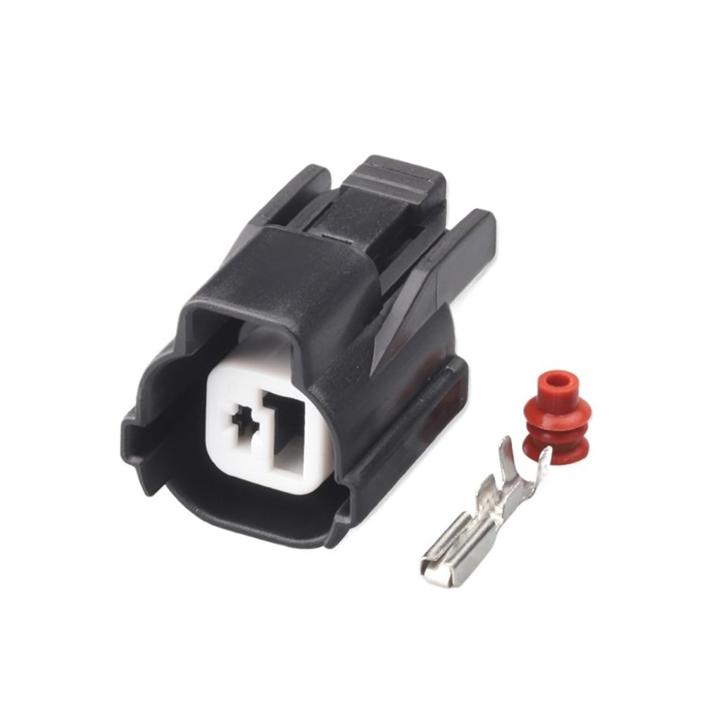 1/5/10/20 Set 1 Pin VTEC So1enoid p/Lug Car Horn Female Connector Socket 6189-0386 DJ7018-2-21(50 Sets)
