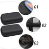 BRIGHTFUFU 2pcs Shockproof Eva Digital Accessory Storage Bags for Travel Portable Organizer Case for Hard Drives Cables and Electronics Black view 2