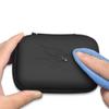 BRIGHTFUFU 2pcs Shockproof Eva Digital Accessory Storage Bags for Travel Portable Organizer Case for Hard Drives Cables and Electronics Black view 3