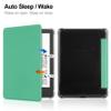 Clear Case for 7'' Kindle Paperwhite 12th Generation & Kindle Colorsoft Signature Edition (2024 Release) - Slim PU Leather Soft Flexible Transparent TPU Back Cover with Auto Sleep/Wake (Hot Pink) view 3