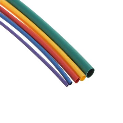 LIXIAOC 100 Meters 2:1 Colorful Cable Sleeve Polyolefin Heat Shrink Tube Shrinkable Tubing Insulating Diameter 5/6/7/8/10/11/12mm(Green,7mm)