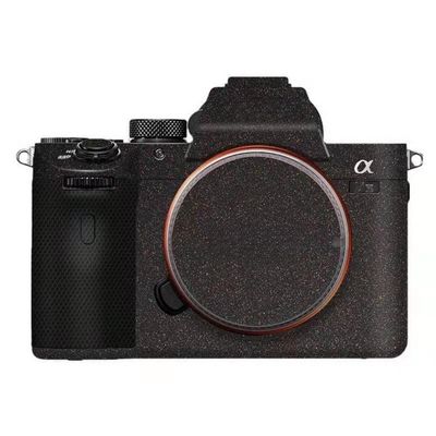 Anti-Scratch Camera Cover Skin Sticker for Sony Alpha 7 IV/A7M4/A7IV Camera Protector Film Skin (Starry Black)
