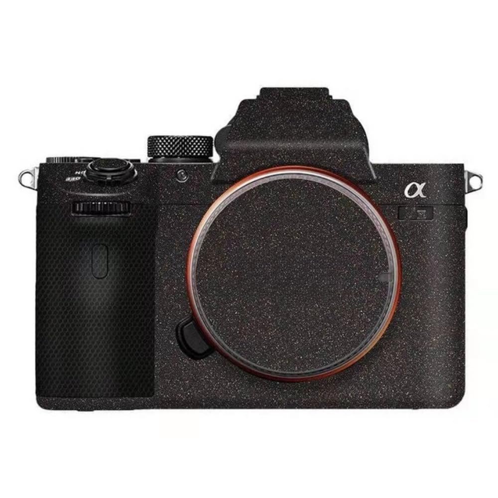 Anti-Scratch Camera Cover Skin Sticker for Sony Alpha 7 IV/A7M4/A7IV Camera Protector Film Skin (Starry Black)