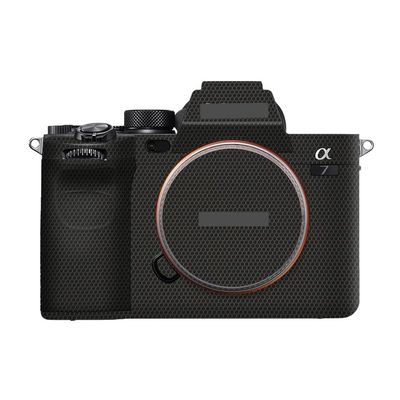 Anti-Scratch Camera Cover Skin Sticker for Sony Alpha 7 IV/A7M4/A7IV Camera Protector Film Skin (Matrix Black)