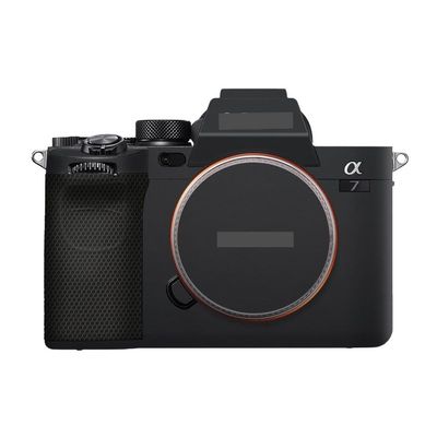 Anti-Scratch Camera Cover Skin Sticker for Sony Alpha 7 IV/A7M4/A7IV Camera Protector Film Skin (Matte Black)