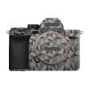 Anti-Scratch Camera Cover Skin Sticker for Sony Alpha 7 IV/A7M4/A7IV Camera Protector Film Skin (Triangle Titanium) view 1
