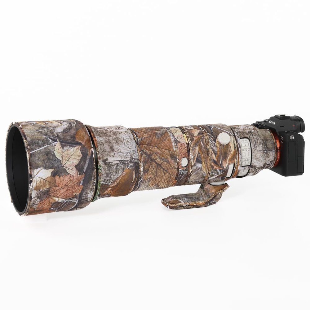 CHASING BIRDS Lens Camouflage Waterproof Coat for Sony FE 200-600mm F5.6-6.3 G OSS Rainproof Lens Protective Cover Version IV (Forest Camouflage, with 2.0X TC (SEL20TC))