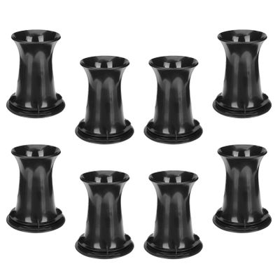 BRIGHTFUFU 8pcs Speaker Cabinet Port Tubes Air Ports for Enhanced Sound Black Speaker Voice Outlets Easy Installation Reliable Performance