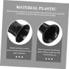 BRIGHTFUFU 8pcs Speaker Cabinet Port Tubes Air Ports for Enhanced Sound Black Speaker Voice Outlets Easy Installation Reliable Performance view 3