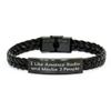 Amateur Radio Gifts for Friends Christmas Unique Interlaced Leather Bracelet from I Like Amateur Radio And Maybe 3 People view 1