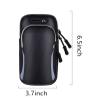 Sports Cell Phone Bag, Running Hiking arm Bag, Wrist Bag, Outdoor Sports Cycling Cell Phone arm Bag, Yoga Fitness arm Bag, Key Handy Hand Bag. view 3