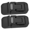 2pcs Stand Holder Stand Notebook Cooling Accessories Riser Feet Support Black Zinc Alloy view 1