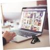 2pcs Stand Holder Stand Notebook Cooling Accessories Riser Feet Support Black Zinc Alloy view 4