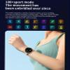 AOTULIGHT Smart Watch for Women,Elegant&High-end Stainless Steel IP68 Waterproof Smartwatch Fitness Tracker with Heart Rate Sleep Monitoring Calories Activity Tracker (Black) view 4