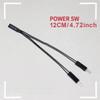 4PCS 2 Pins Single Female to Dual Male Jumper Splitter for PC Motherboard Power Light-Emitting Diode Switch Reset HDD Hard Drive view 4