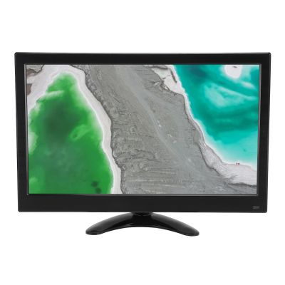 1920x1080 Resolution, BNC AV VGA USB MIC AUX Display Screen with Built in Speaker, Ideal for RasPi, PC, TV, Game Console, Camera Monitoring, 13.3 Inch Display, for Home (US Plug