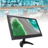 1920x1080 Resolution, BNC AV VGA USB MIC AUX Display Screen with Built in Speaker, Ideal for RasPi, PC, TV, Game Console, Camera Monitoring, 13.3 Inch Display, for Home (US Plug view 4