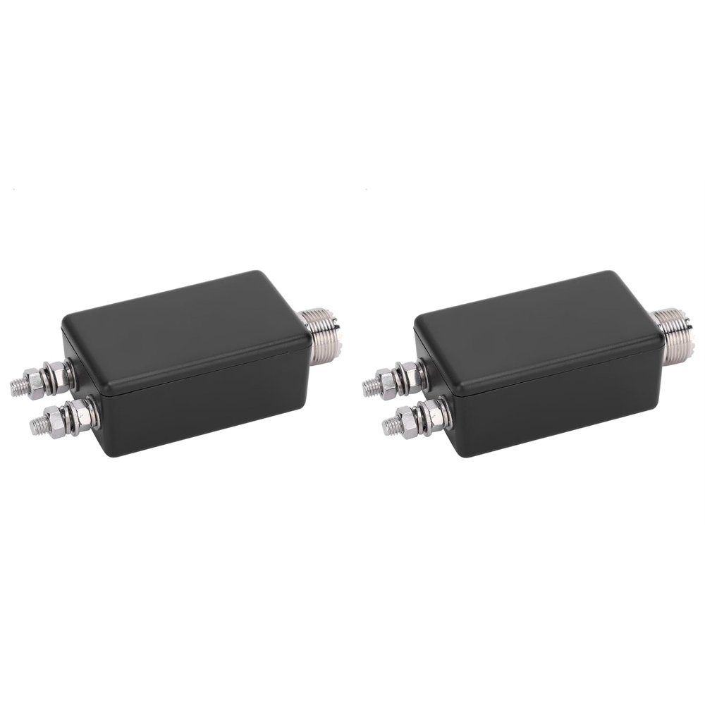 2pcs HF 1:1 Mini Balun, High Safety Factor, Plastic Shell for Outdoor Setting and QRP Use Great Workmanship for Replacement