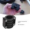 Acouto 0 Degree Pole Mount Bracket, OEM 010-12676-15, Premium ABS Material, Abrasion Resistant, Transducer Fitment, Panoptix LiveScope Ice Fishing Bundle, Panoptix view 3