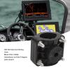 Acouto 0 Degree Pole Mount Bracket, OEM 010-12676-15, Premium ABS Material, Abrasion Resistant, Transducer Fitment, Panoptix LiveScope Ice Fishing Bundle, Panoptix view 4