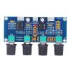 Channel Preamplifier Board, Digital Amplifier Preamp Module with NE5532 Chip for Audio Amplification, Control, DC 12V24V Power Supply view 4
