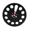 1/4 7 Inch Empty Tape Reel, Aluminum Alloy 7 Inch Universal Open Reel Sound Tape Disc for Studer Parts, Repair Recorder (Black) view 2