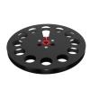 1/4 7 Inch Empty Tape Reel, Aluminum Alloy 7 Inch Universal Open Reel Sound Tape Disc for Studer Parts, Repair Recorder (Black) view 4