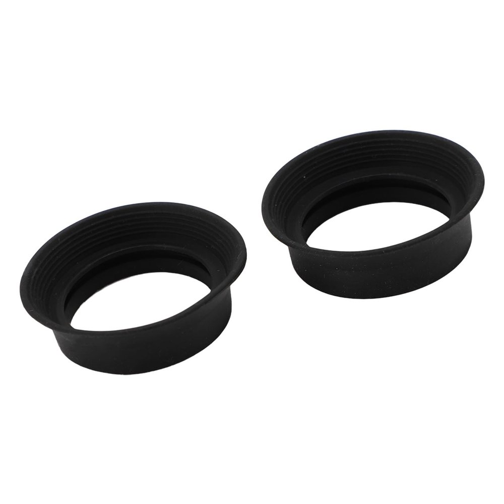 Foldable Rubber Scope Eyepiece Eye Guard Cup, 2pcs for Microscope, Monocular, Binocular, Design