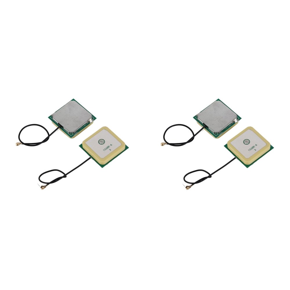 4pcs Frequency Antenna Positioning Ceramic with Stable Transmission for Car DVD Navigation High Gain Module Fast Satellite Accurate Location