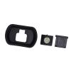 Acouto Camera Viewfinder Eyecup Set, DK-29 Square Shape Protector Level Tool and Hot Shoe Cover, Comfortable Material Compatible with Z5, Z6, Z7, Z6II, Z7II, Z6III, Easily Install, Snug view 2