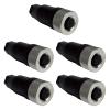 5/20Pcs Waterproof M12 Power Connector, Aviation-Grade Male & Female Plug Socket, 4/5/8/12-Pin Options, Screw Crimping for Sensor, UAV, LED, Agricultural Machinery (12 Pin Female 5) view 1
