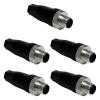 5/20Pcs Waterproof M12 Power Connector Aviation Male Female Plug Socket 4 5 8 12 Pin Screw Crimping Sensor UAV LED Agricultural Machine (12 Pin Male 5) view 1