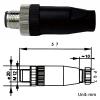 5/20Pcs Waterproof M12 Power Connector, Aviation-Grade Male & Female Plug Socket, 4/5/8/12-Pin Options, Screw Crimping for Sensor, UAV, LED, Agricultural Machinery (8 Pin Male 20) view 3